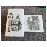 Dickens' Village Series Porcelain Houses