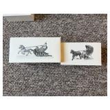 Heritage Village Collection Sleigh Figurines