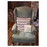 Pair of Matching Wingback Chairs