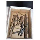 Lot of Vintage Pliers & Spikes
