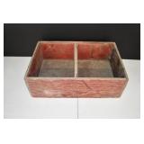 Vtg Wood Crate