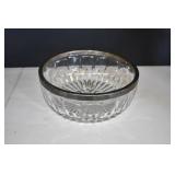 Leonard Italy Cut Crystal Glass Bowl