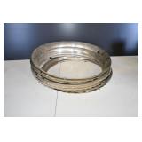 Set of 3 Vintage Hubcaps