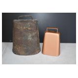 Pair of Vtg Cow Bells