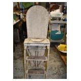 Vtg Wood Ironing Board Step Stool