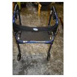 Invacare Rolling Walker w/ Seat