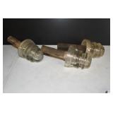 Lot of 3 Hemingway & Whithall Glass Insulators