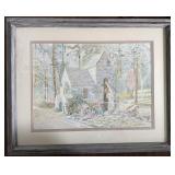 Signed & Numbered B.J. Clark Print