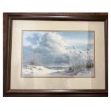 Signed Jim Gray Gulf Beach Print