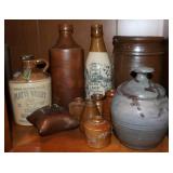 Stoneware and Pottery Bottles