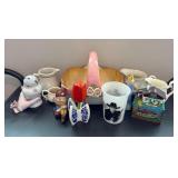 Decorative Porcelain and Ceramic Assortment