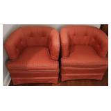 Coral Upholstered Chairs