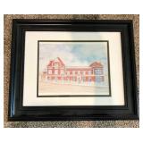 Framed Watercolor Print by B.J. Clark