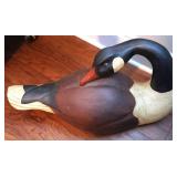 Hand-Carved Wooden Goose