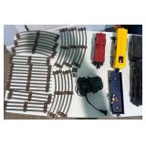 Disney-Themed Train Set with Track