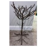 Cast Metal Tree-Form Stand