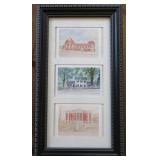 Framed Architectural Paintings