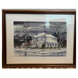 Robert G. Johnson Watercolor Print