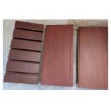 Pottery Barn Wooden� Wine Glass & Bottle Shelfs