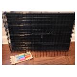 Black Wire Pet Crate