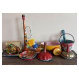 Vintage Tin and Metal Toys