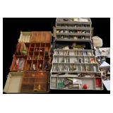 Plano Tackle Boxes with Fishing Gear