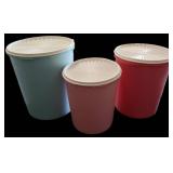 Tupperware Canisters with Lids
