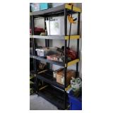 Black and Yellow Storage Shelving