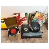 Records, Player, and USB Turntable