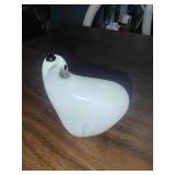 Blown Glass Polar Bear