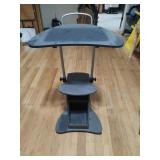 Rolling, Portable Laptop Stand