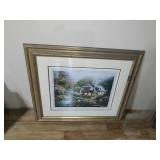 'Little River Cottage' Print by Nicky Boehme