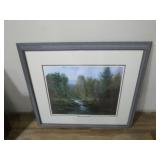 'Fall in the Smokies' Lithograph by Ron Williams