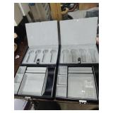 2 Bey-Berk Valet Boxes