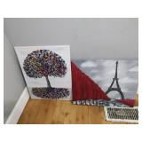 2 Unframed Original Paintings by Unknown Artist