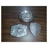 3 Belt Buckles
