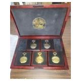 Disney Mickey Mouse Collection Pocket Watch Set