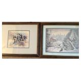 Framed Artwork by Dolores Peterson