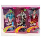 3 Western Stampin' Barbie Dolls