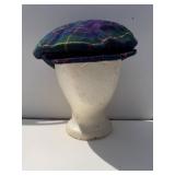 Shandon Plaid Wool Flat Cap