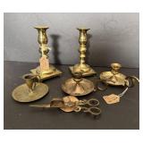 Brass Candleholders