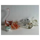 Glass Animal Figurines