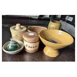 Various Pottery Pieces