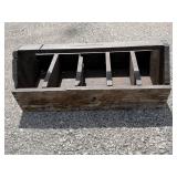 Wooden Divided Storage Box