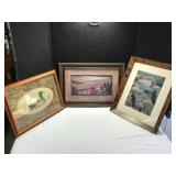 Artworks Lot With Frames