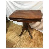 Walnut Eastlake Center Table