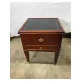 Mahogany Game Table with Drawer