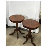 Walnut Round Tables