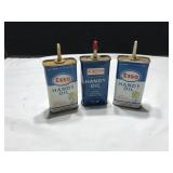 Esso and Exxon Handy Oil Cans