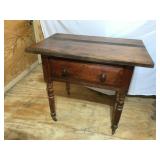 Primitive Chestnut 1-Drawer Stand